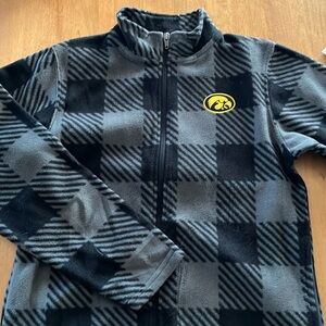 Hawkeyes zip up flannel